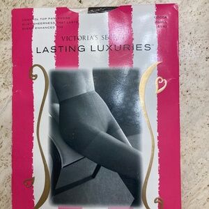 Victoria’s Secret Lasting Luxuries Lingerie For Legs Control Top Cocoa S